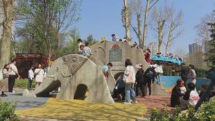 兴庆宫的大象溜溜板回来了
