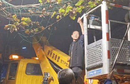 华商头条|108坊故事|网格员巡查中接居民反映 及时联系当晚就让路灯亮起来了
