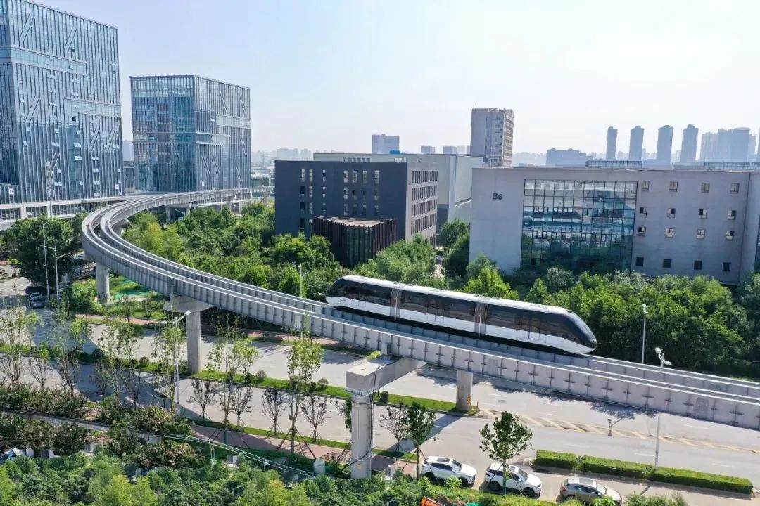 全线轨通！西安高新云巴最新进展来了