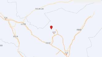 甘肃金昌市金川区发生3.0级地震 震源深度13千米