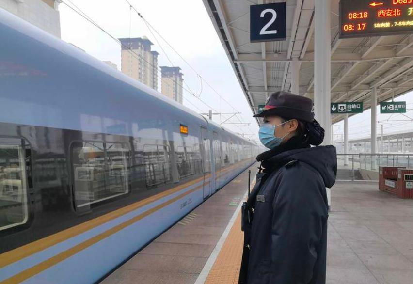 1月10日起全国铁路调图 西安铁路局旅客列车开行总数达到409.5对