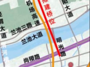 北跨重要过河通道 明光路跨渭河项目获批