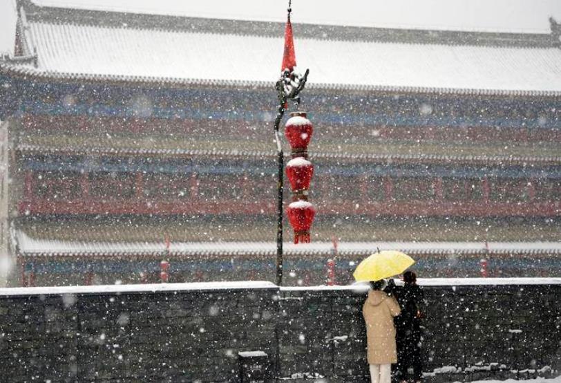 一场雪让西安变成了“长安”