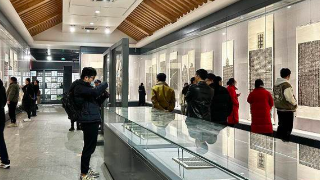 弥补局部开放期间无法看碑遗憾 西安碑林博物馆举办名碑拓本展