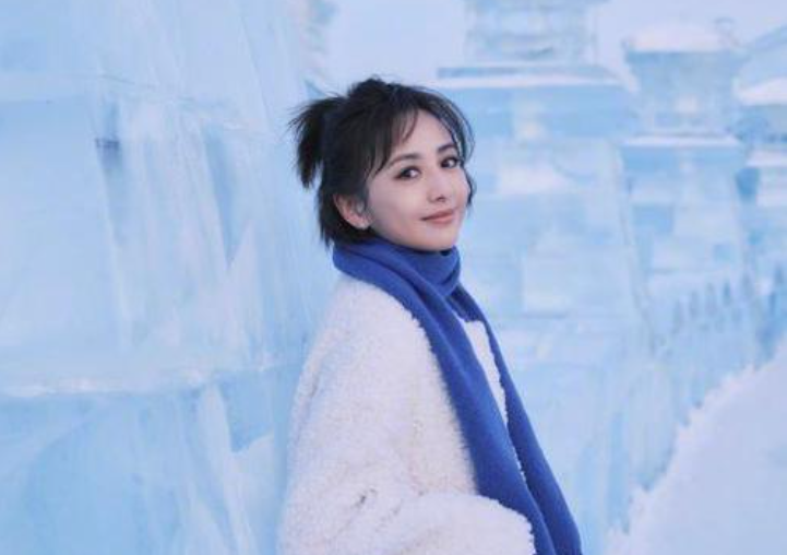 佟丽娅分享雪景美照 笑容甜美宛如梦中情人