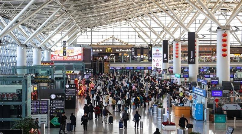春节期间西安机场连续四天单日旅客吞吐量突破15万人次