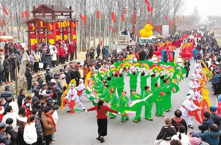 欢天喜地闹新春 西安举行多场非遗展演活动