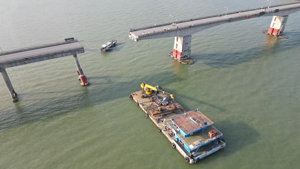 广州南沙沥心沙大桥被撞断事故四大焦点