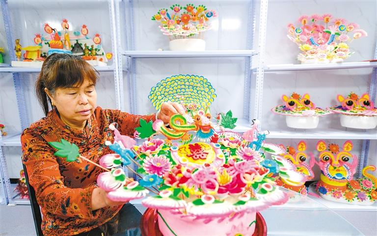 五谷花馍蒸蒸日上