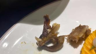 干锅兔中吃出猫牙？柳州市鱼峰区市监局回应：正在调查