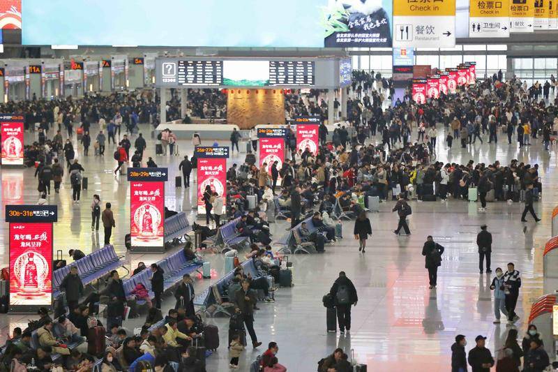 陕西铁路2024年春运累计发送旅客1696.1万人次 创历史同期新高
