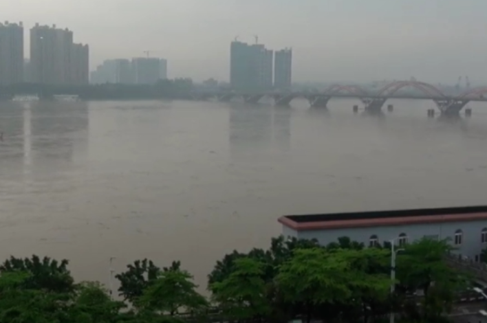 广东强降雨致20个水文站超警戒 未来一周致灾风险高