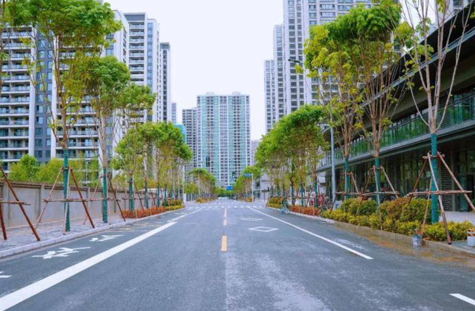 西安曲江新区多条道路建设有最新进展 两条规划路通车放行