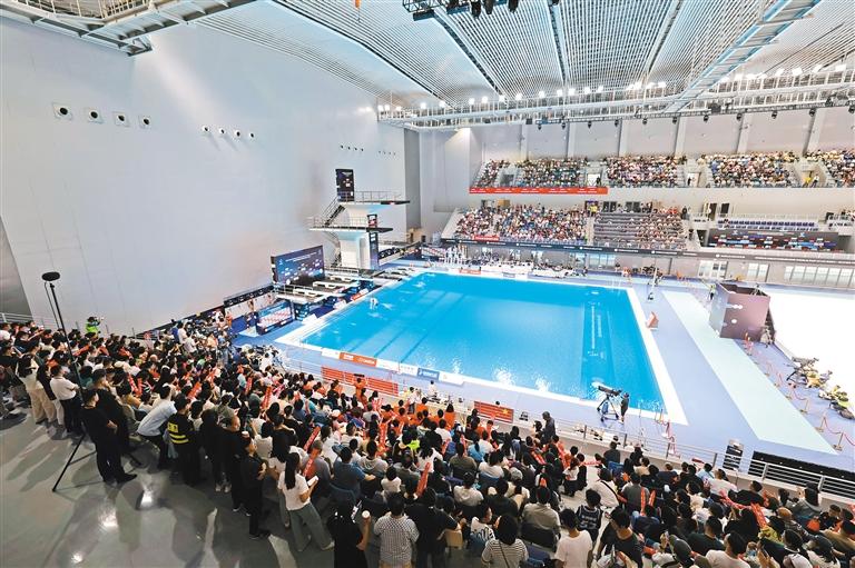 承办2024世界泳联跳水世界杯总决赛收获“满堂彩”  以赛“营城” 西安都“赢”了啥