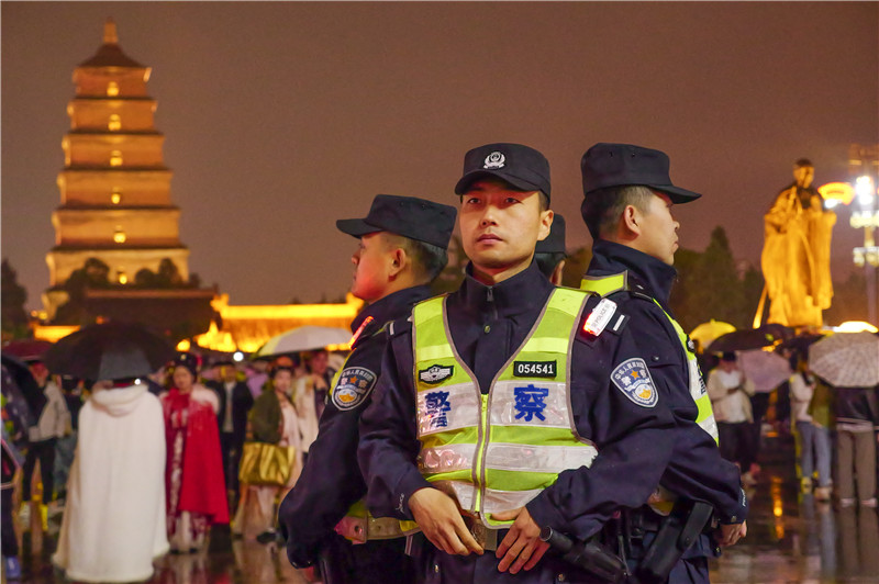 西安警方力保“五一”期间全市安全稳定