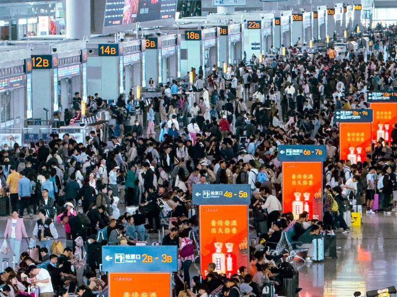 陕西铁路“五一”假期累计发送旅客474.7万人次 