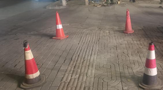 小8跑街|追踪：大学南路破损路面已及时修补
