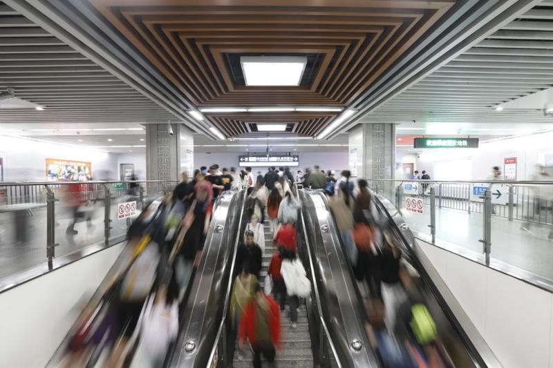 高考“遇上”端午 西安地铁运送乘客1598.5万人次