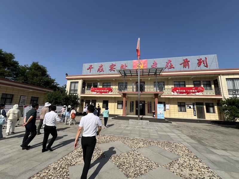 高质量发展调研行|用上了黑河水的新庄村 准备好了等着游客来
