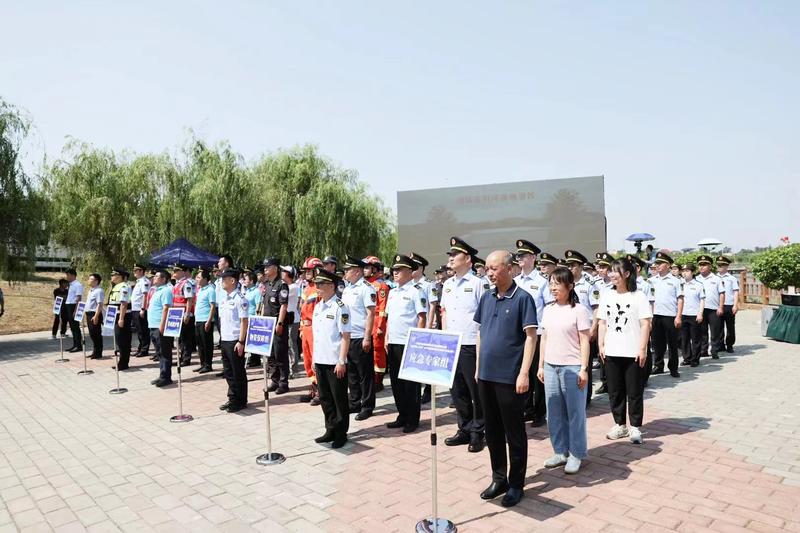 西安市环境应急监测渭北区域站揭牌