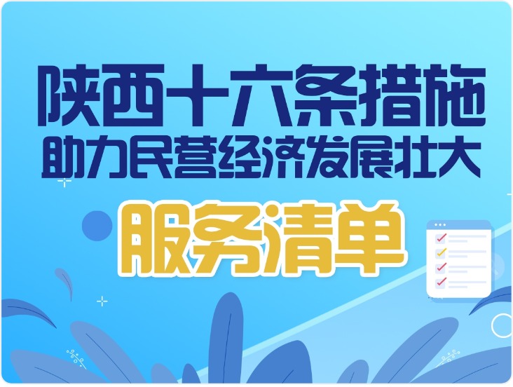 图解新政 || 陕西16条措施助力民营经济发展壮大（4）