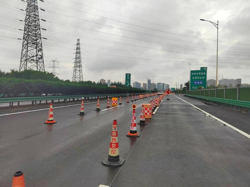 7月底前恢复通车 西安绕城高速专项维修工程进入倒计时