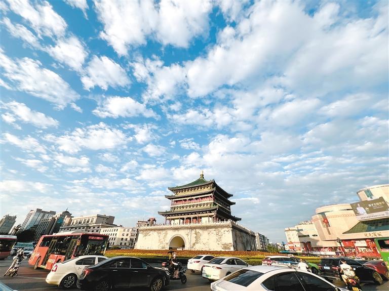 雨后古城 美不胜收