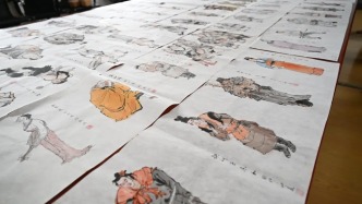 退休老师手绘近200个水浒人物 下个目标：全套三国人物