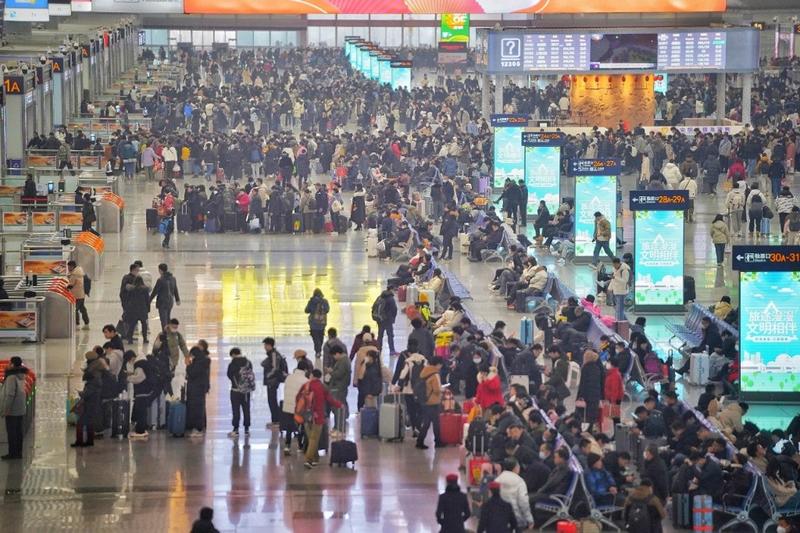 热门方向运力再提升 明年1月5日起西安铁路局日开行列车444.5对
