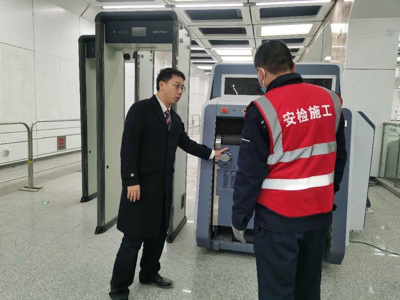 8号线开远门站长孙磊：新建3个出口 预计客流激增近3倍服务要求更高
