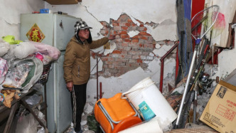 图集｜台湾6.2级地震已致27人受伤 部分房屋倒塌受损