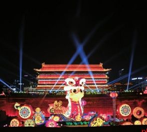 长安灯会小年夜点亮