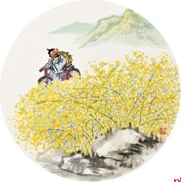 鹅黄渐入迷人眼