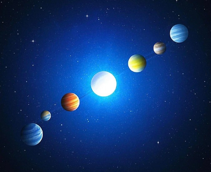 “七星连珠”上演 近几天可以在日出前或日落后尝试观测