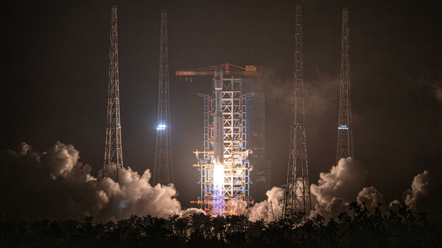 一箭十八星！长八遥六火箭发射成功