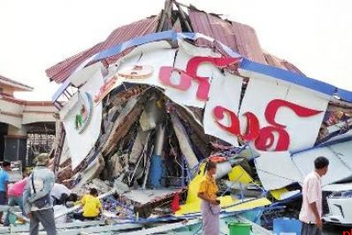缅甸7.9级地震已致144人遇难 732人伤