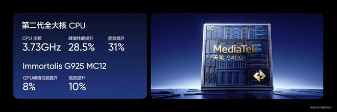 真我GT7发布：2599元起 3nm天玑9400+芯片