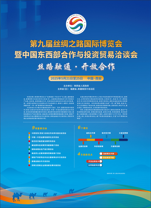 第九届丝绸之路国际博览会暨中国东西部合作与投资贸易洽谈会