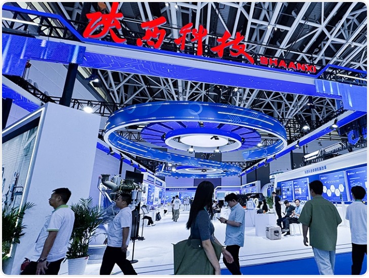 聚焦高质量发展丨丝博会里的技术脉动：陕西科创的突破与想象