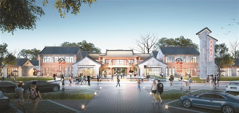 西北首个新田园主义服务区 秦渡服务区预计9月揭开神秘面纱