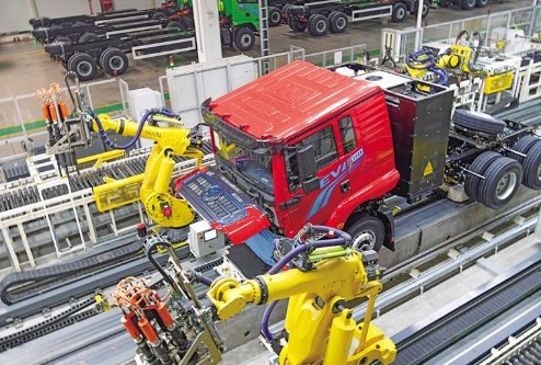 前4月陕西汽车产量同比增长33.3%