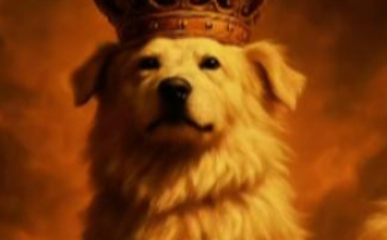 土犬因霸气走红被称“最强阿尔法” 主人：它打架打成了狗王