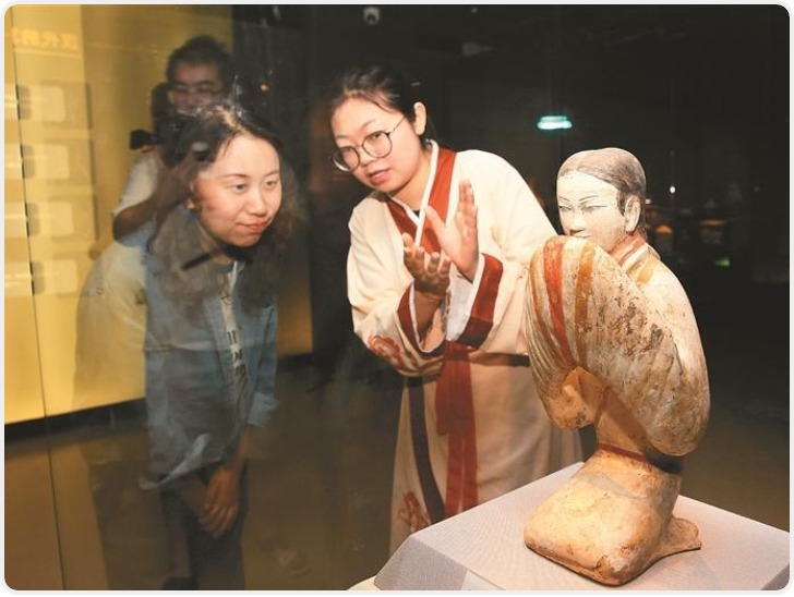 跟着热剧《护宝寻踪》走进汉阳陵博物院 