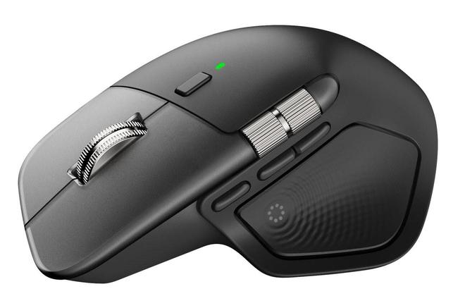 罗技 MX Master 4 鼠标曝光