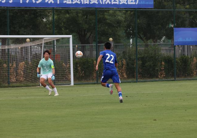 十五运会男足U18组资格赛A组开赛 陕西队逼平上海队
