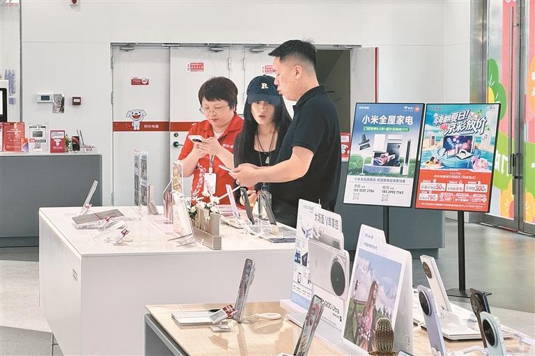 以旧换新带动西安消费市场不断向好