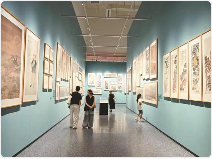 千余件瑰宝亮相 “中国历代绘画大系”成果展陕西特展开幕