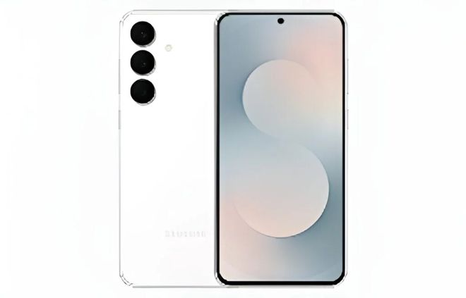 白色版三星 Galaxy S25 FE 手机渲染图曝光