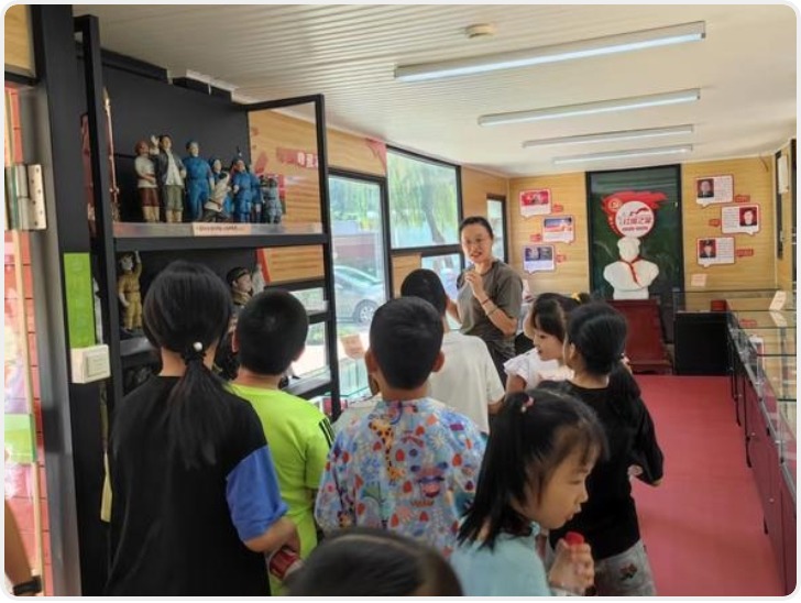 暑期“打卡热"！ "家门口红色陈列馆"成青少年教育新地标 300余件珍贵藏品让党史教育"零距离"