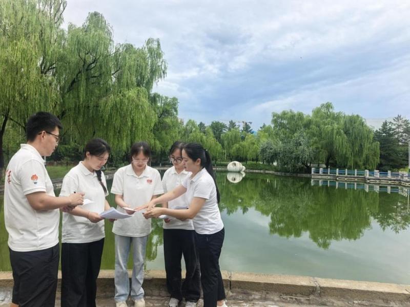 榆林学院管理学院暑期实践队深入横山普查文旅资源 探寻塞上风情魅力